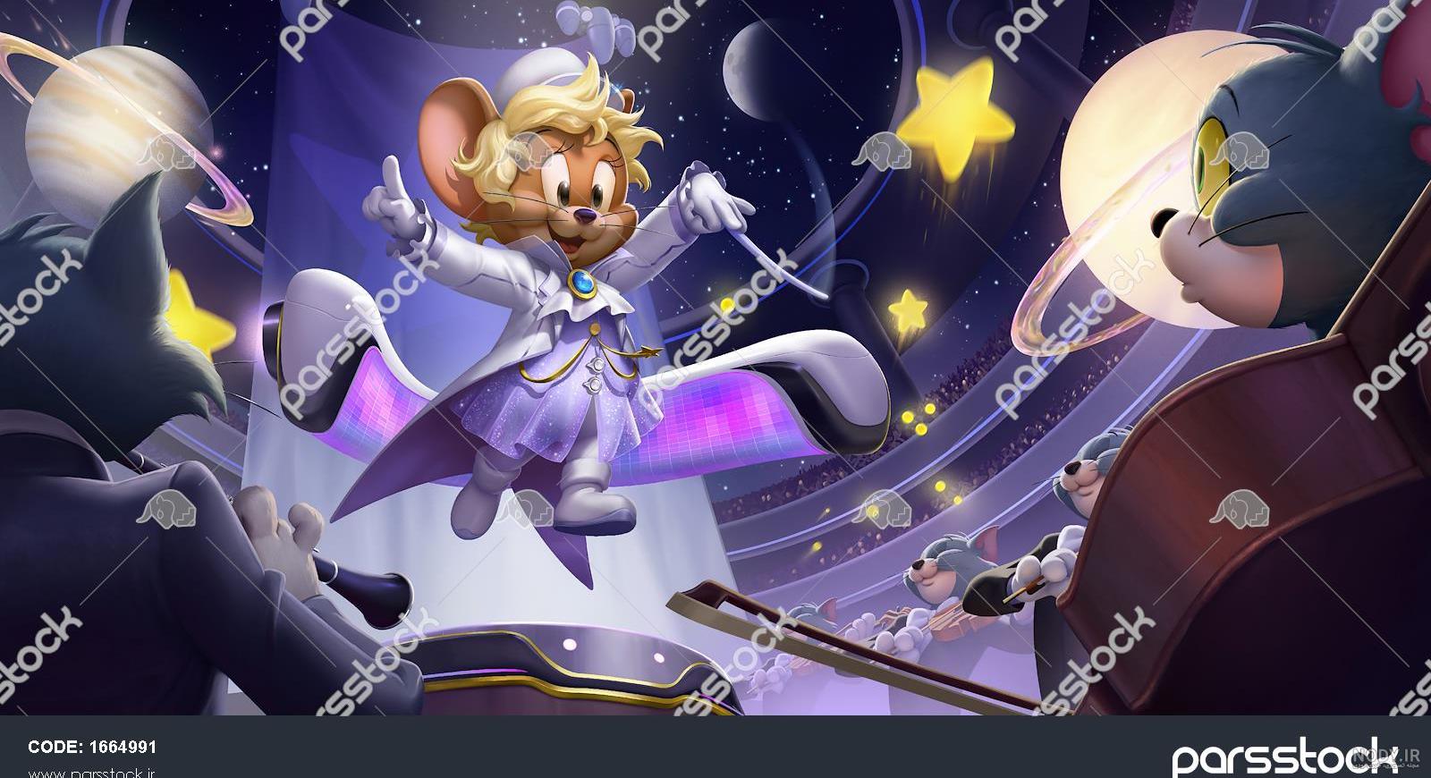 تام و جری و سفر هیجان انگیز با جاروی پرنده