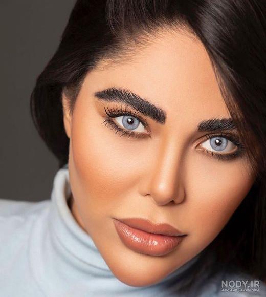 عکس دختر خوشگل چشم رنگی ایرانی