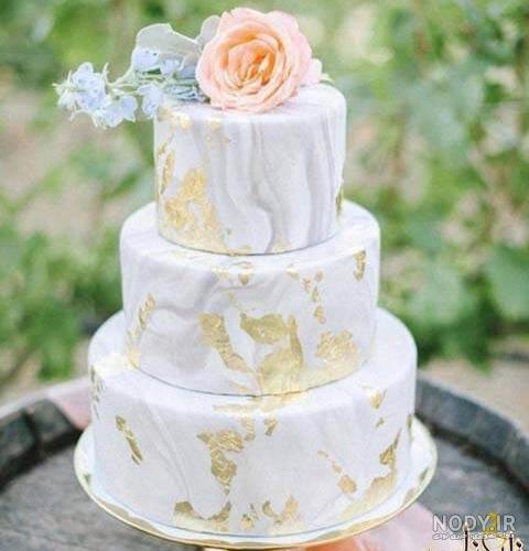 عکس کیک سه طبقه برای عروسی