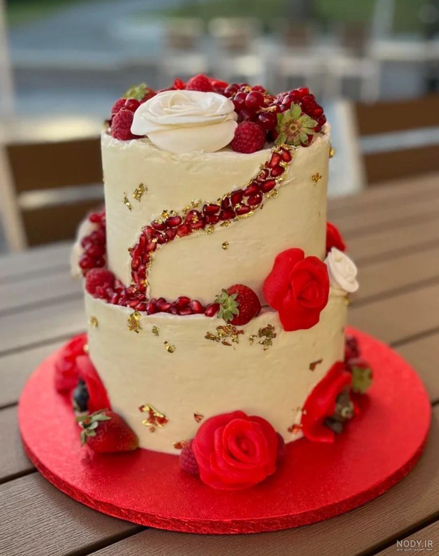 عکس کیک شب یلدا عروس عکس کیک شب یلدا عروس