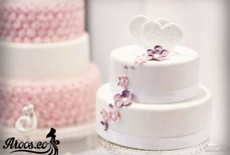 عکس کیک عروسی لاکچری