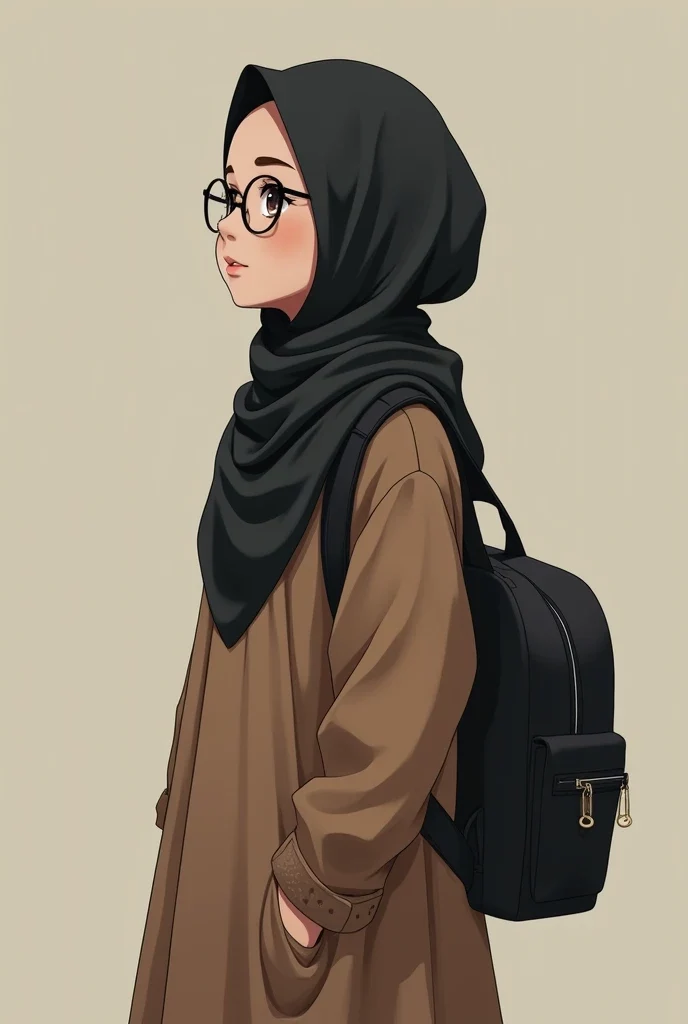 عکس پروفایل دختر باحجاب کارتونی