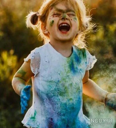 عکس برای پروفایل شاد بچه گانه
