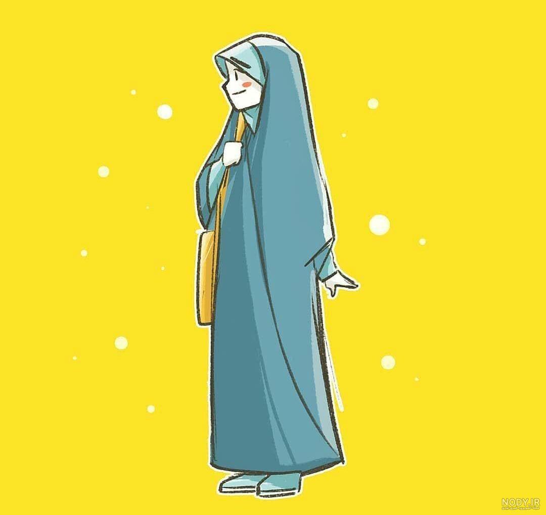 عکس پروفایل حجاب فانتزی