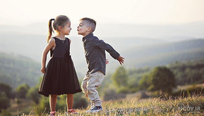 عکس پروفایل دختر و پسر بچه با هم عکس پروفایل دختر و پسر بچه با هم