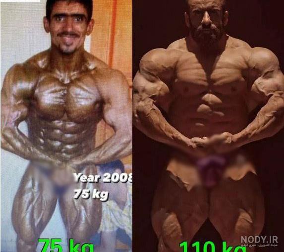 تصویر دیده نشده از هادی چوپان قهرمان ایرانی مستر المپیا | هادی چوپان با  لباس محلی و خانه ساده اش شگفت زده تان می کند!