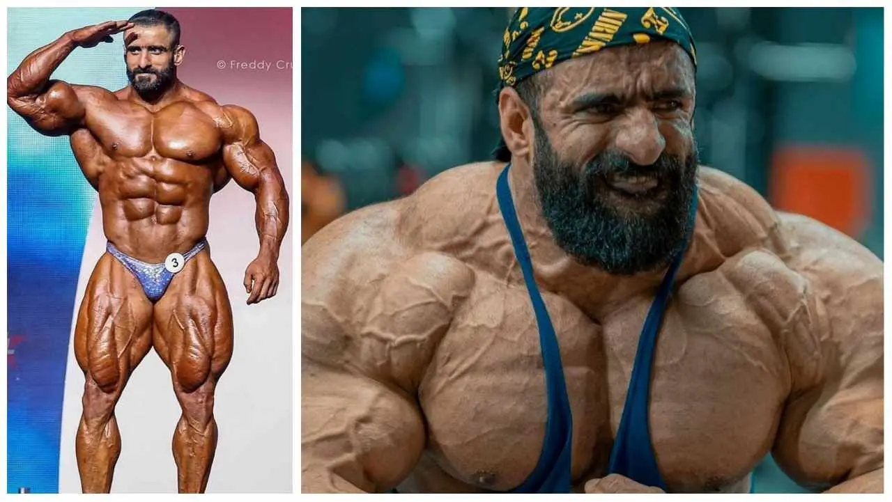 عکس| ترسناک‌ترین تصویر از هادی چوپان/ قهرمان مسترالمپیا از گرگ ایرانی  رونمایی کرد