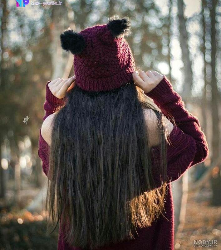 عکس دختر بدون چهره برای پروفایل کارتونی