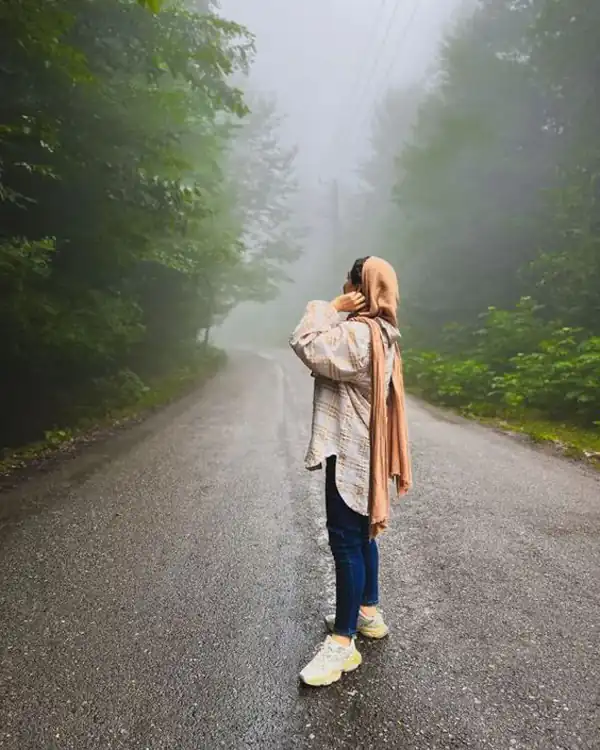 عکس پروفایل دختر با حجاب بدون چهره