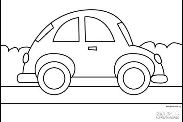 عکس ماشین برای نقاشی آسان