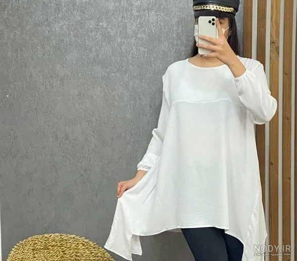 45 مدل شومیز بلند خانگی شیک و راحت