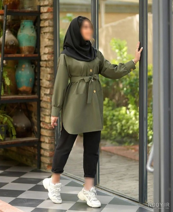 عکس های مدل های مانتو دانشجویی ۱۴۰۴: شیک، اسپرت، تابستانه، مشکی، جلوبسته، جلوباز.