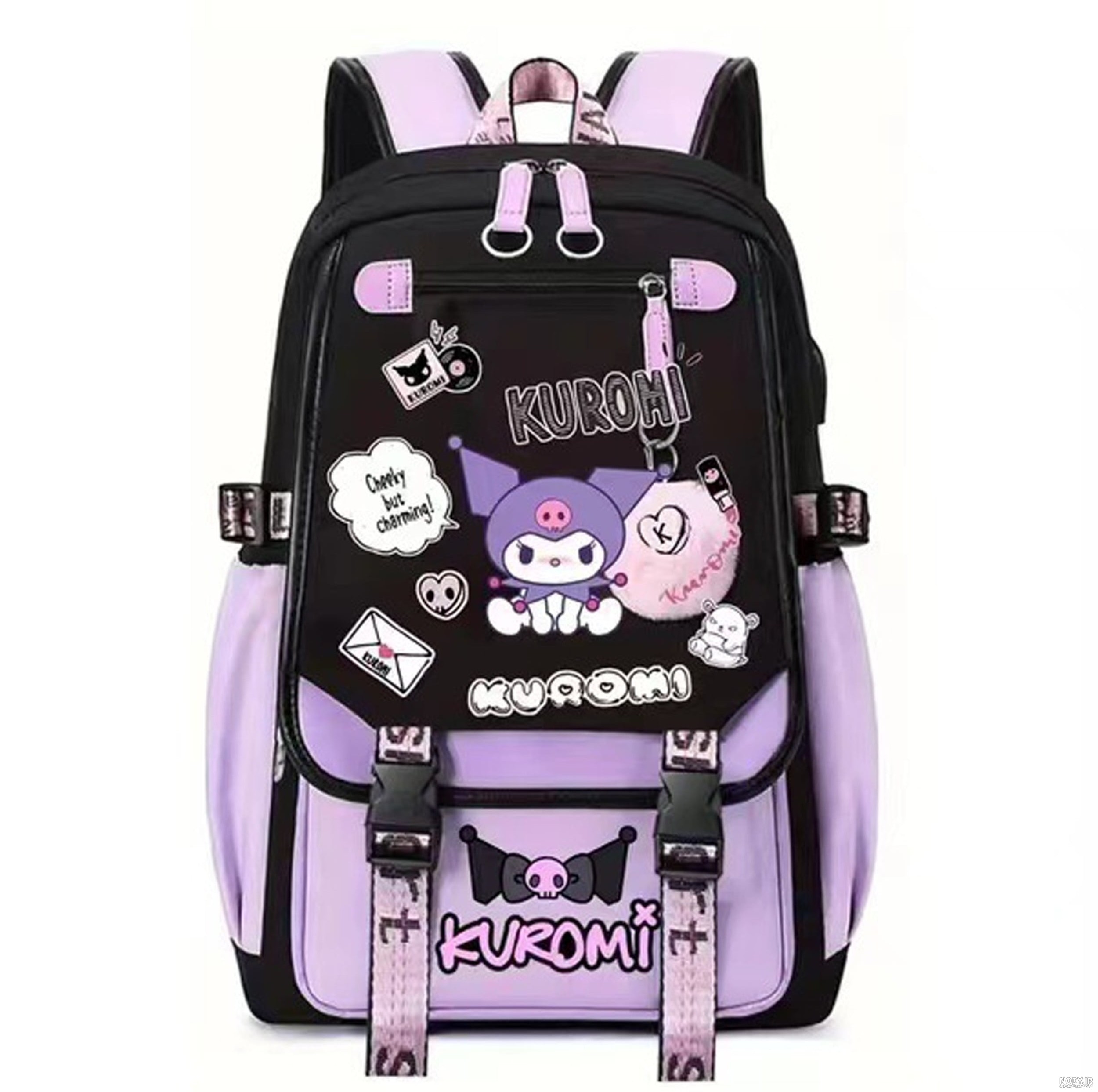 Roffatide Anime Kuromi Backpack, High-Quality Lightweight Durable ...