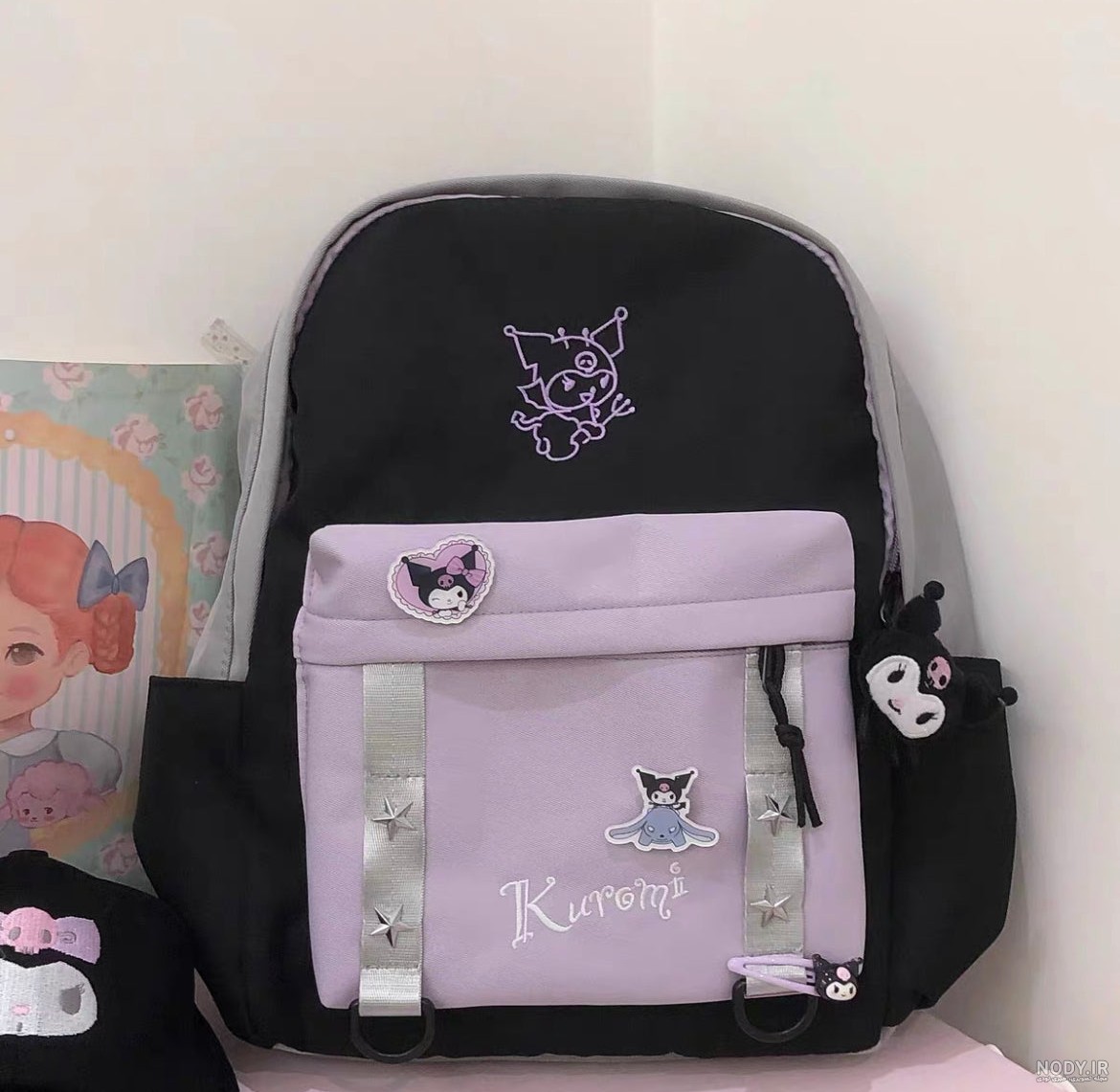 Kawaii Kuromi Backpack – ivybycrafts