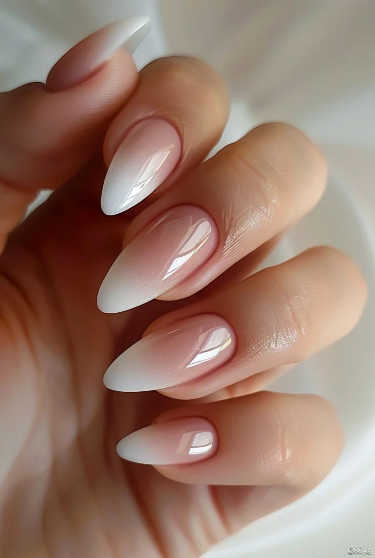 Top 40 Frombre French Manicure Ombre Nail Designs Trending Right Now ...