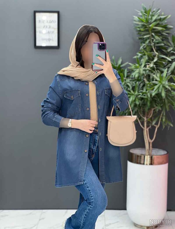 جدیدترین مدل مانتو لی کاغذی بلند جلو بسته و باز، طراحی خاص و جذاب در سال 1404 و 2025