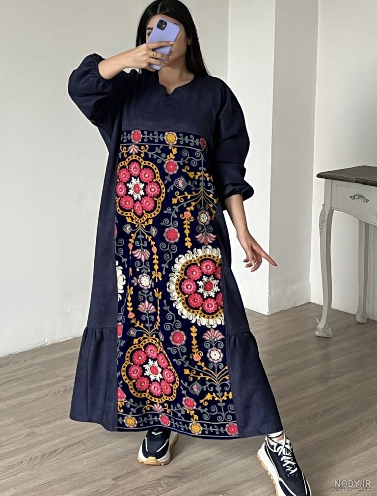 مدل مانتو پیراهنی بلند پاییزی و کوتاه برای زنان در سال ۱۴۰۴ و ۲۰۲۵ میلادی