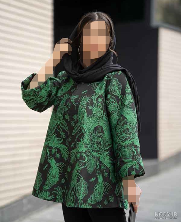 جدیدترین مدل های مانتو ژاکارد مشکی و طرح دار در اینستا ۱۴۰۴، پفکی و مجلسی، با بهترین کیفیت