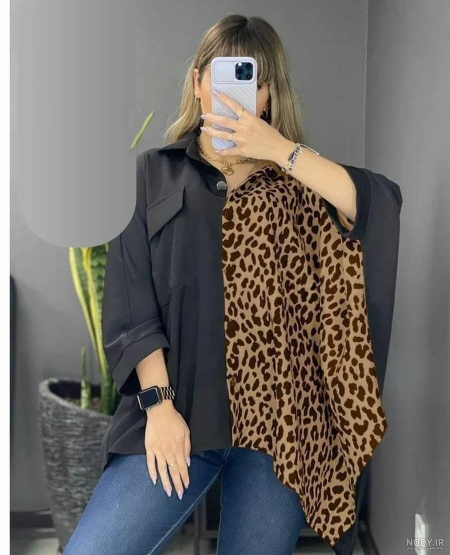 جدیدترین مدل شومیز مخمل پلنگی و زنانه در سال 1404 و 2025 میلادی