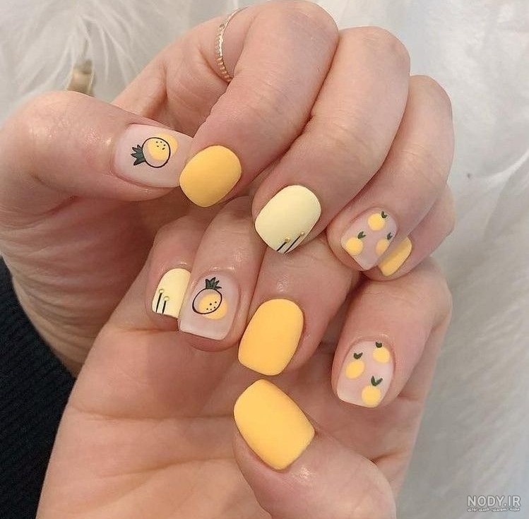 جدیدترین مدل های ناخن کیوت دخترانه، ساده، فانتزی و کره ای در سال 2025 با طرح های u-nails و quy nails