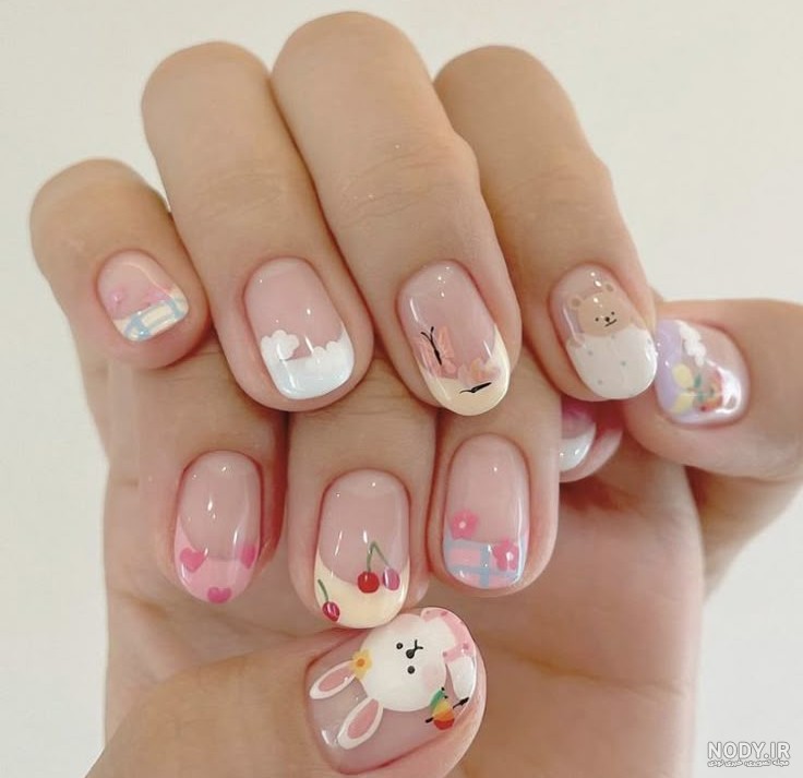 بهترین مدل های ناخن کیوت دخترانه، کره ای، فانتزی و ساده در سال 2025 با q-nails و Quy Nails Kassel