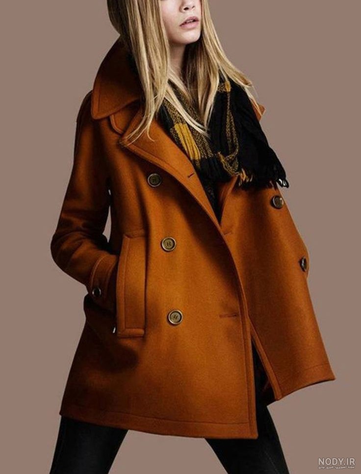 Double-Breasted Long Sleeve Autumn Winter Mid-Length Thick Trench Coats ...