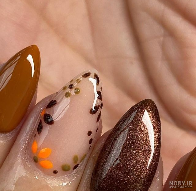 مدل ناخن پاییزی ۱۴۰۵: طرح ها و مدل های جدید ناخن پاییزی و طراحی های فصل autumn nail art