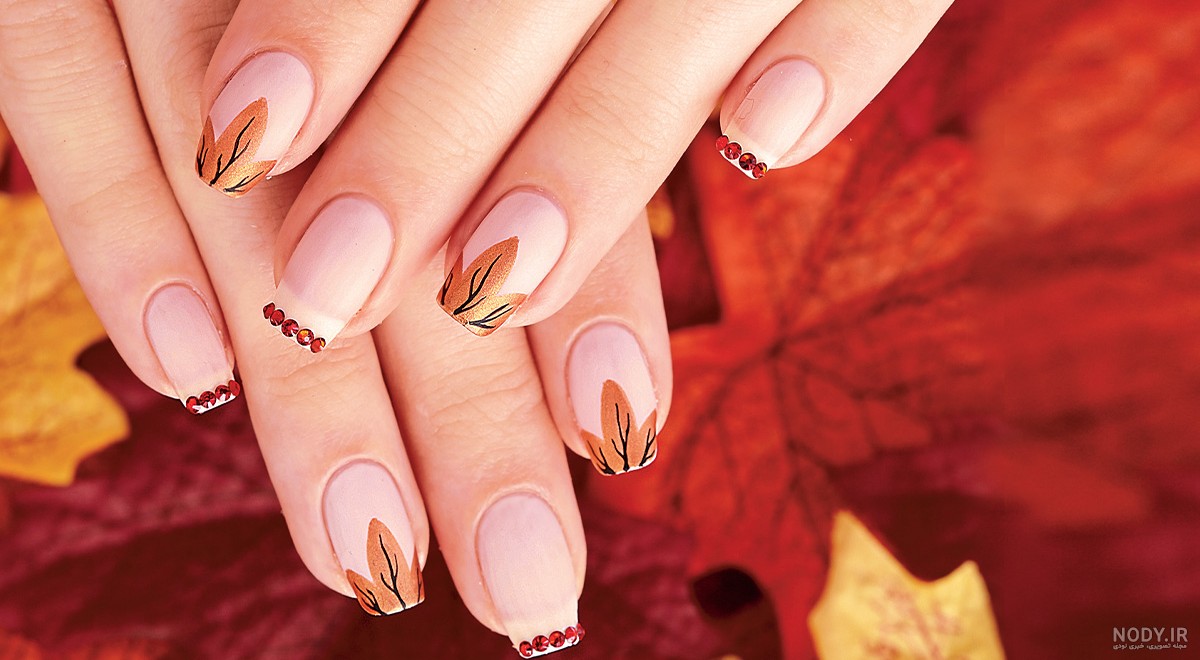مدل ناخن پاییزی ۱۴۰۵: جدیدترین طرح های ناخن پاییزی و مدل ناخن پا برای فصل autumn nail art 2025