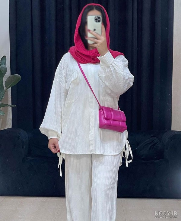 ۵۰ مدل شومیز سفید بیرونی جدید ۱۴۰۵ ؛ برای خانم های باکلاس و خاص پسند ...