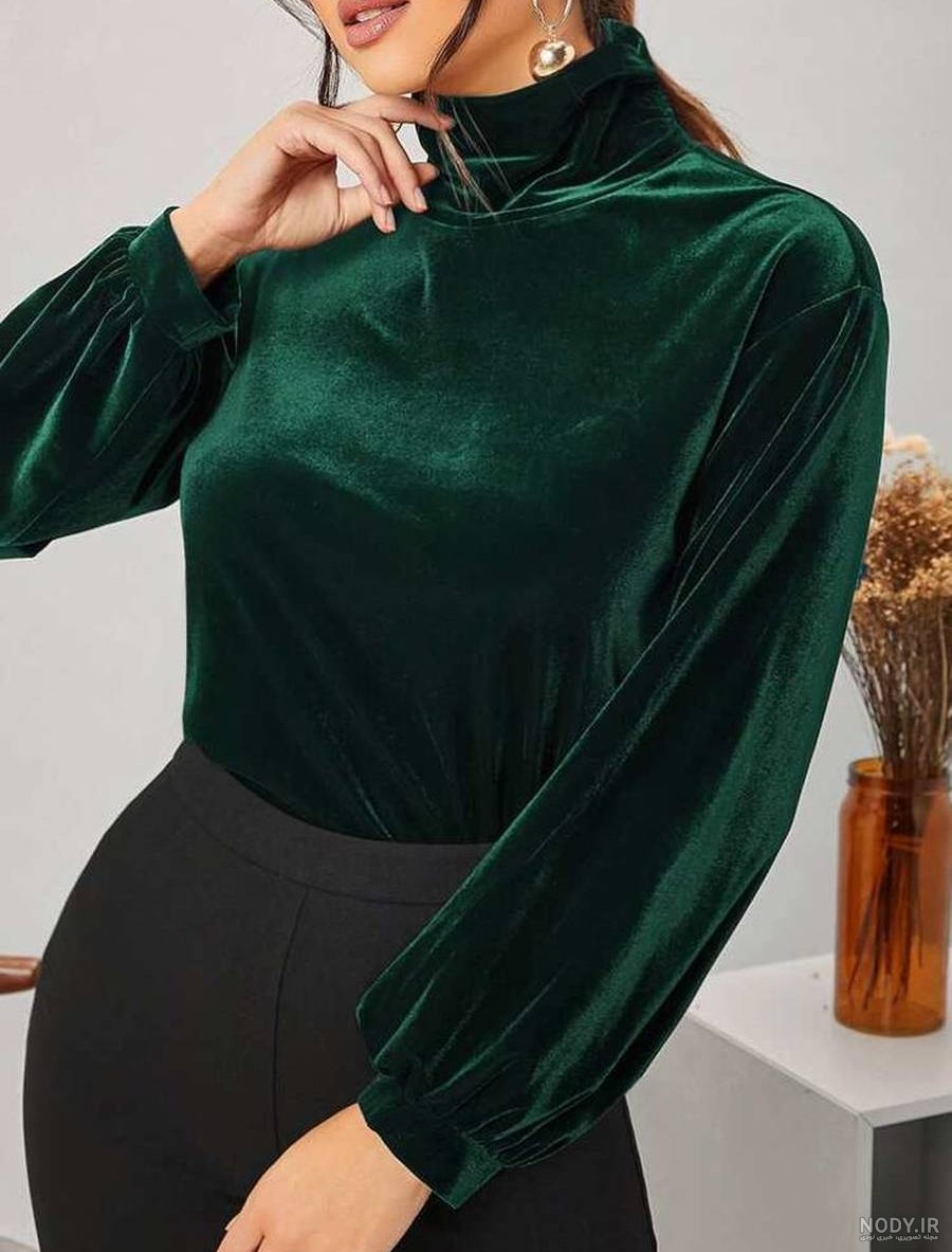 50 مدل شومیز مخمل جذاب و لاکچری