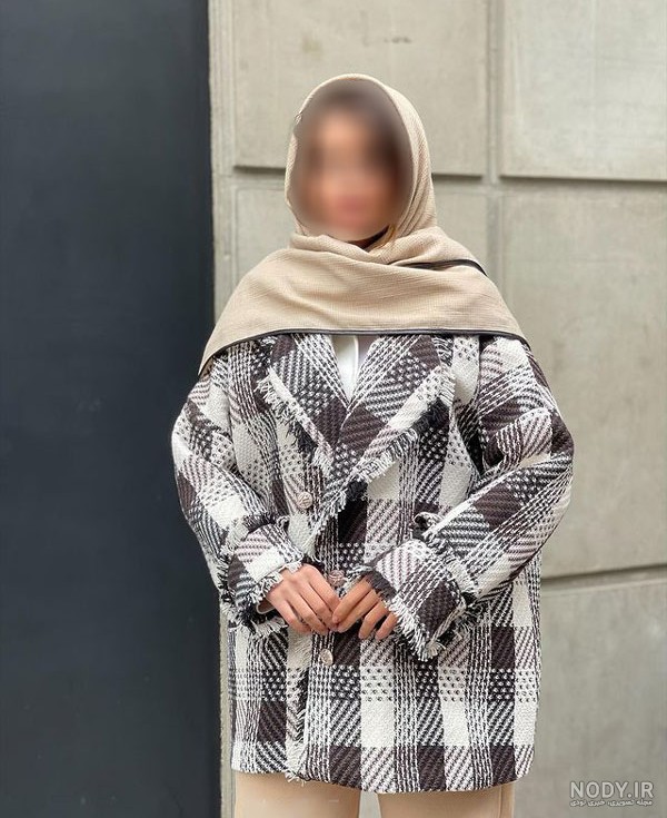 مدل مانتو پاییزی دو رنگ ۱۴۰۴؛ بهترین انتخاب برای استایل پاییزی ۲۰۲۵