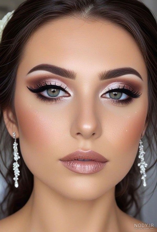 جدیدترین سایه چشم اکلیلی عروس ۲۰۲۵  قیمت، عکس و آموزش آرایش ساده و مدرن