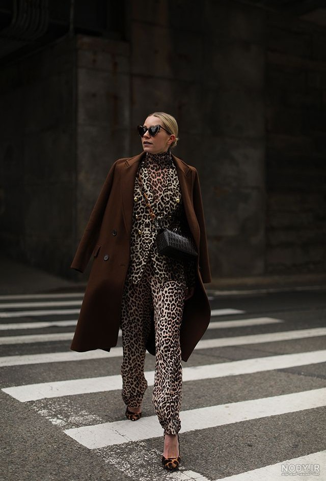 مدل مانتو پاییزی پلنگی ۲۰۲۵، شیک ترین لباس های پاییزی با طرح های Leopard در سال ۱۴۰۴