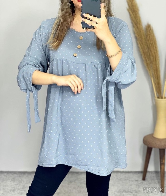 ۴۰ مدل شومیز بلند خانگی جدید ۱۴۰۴ ؛ مدل شومیزهای خاص و راحت برای منزل ...
