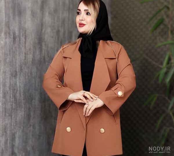 مدل مانتو کتی جدید ۱۴۰۴ شیک و کوتاه با پارچه ژاکارد برای خانم های مدرن و جوان