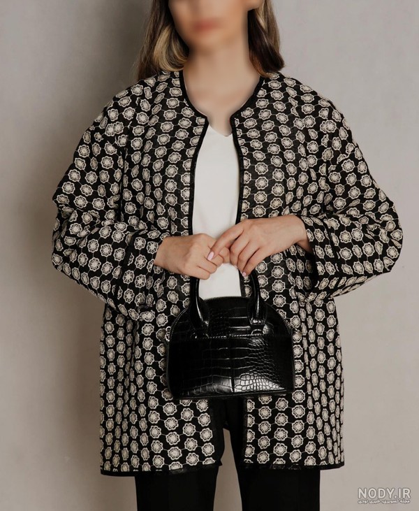 جدیدترین مانتو پاییزی ایرانی با یقه گرد، مدل پالتو و مانتو زمستانی در سال ۱۴۰۴