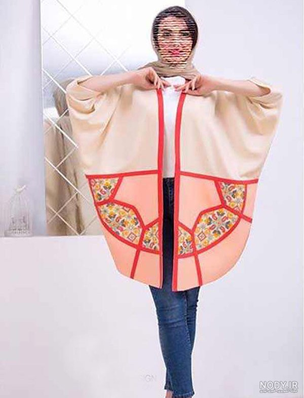 عکس های مدل مانتو خفاشی حاملگی جدید و شیک در سال 2025، با استایل های maternity cover و coat مادرانه