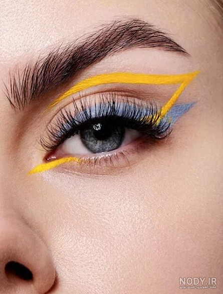 تصاویر سایه چشم فانتزی دخترانه و بچه گانه با مدل های ساده، صورتی و کره ای در سال 2025