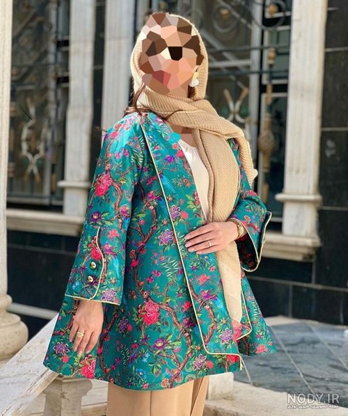 جدیدترین مدل های مانتو ژاکارد ۱۴۰۴: بلند، کوتاه، مجلسی و دخترانه با دکمه و پارچه مشکی