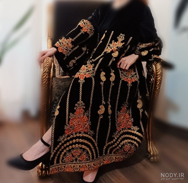 جدیدترین مدل مانتو سوزن دوزی 1404 با طرح های مخمل، بلند، مجلسی و دخترانه در مجموعه needlework collection