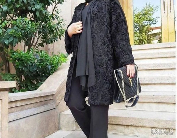 جدیدترین مدل مانتو گیپور جلو باز مجلسی و روزمره در سال 1404 با راهنمای استایل باز