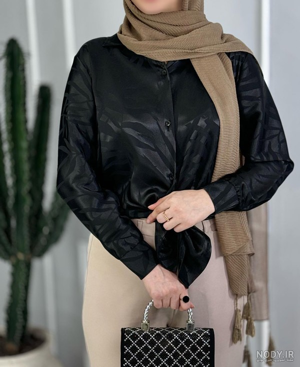 50 مدل شومیز ساتن شیک و لاکچری