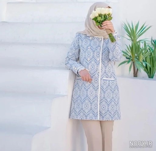 مدل مانتو قلاب بافی مجلسی بلند و جدید با نقشه، آموزش و الگوهای کاربردی در سال 2025