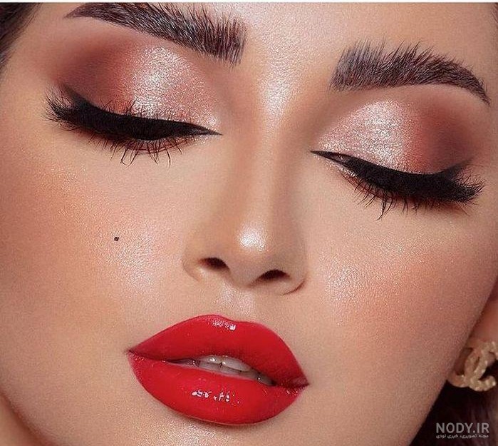 تصاویر سایه چشم عروس ۲۰۲۵: جدیدترین، ساده، خطی و رنگارنگ برای آرایش عروسی بی نظیر