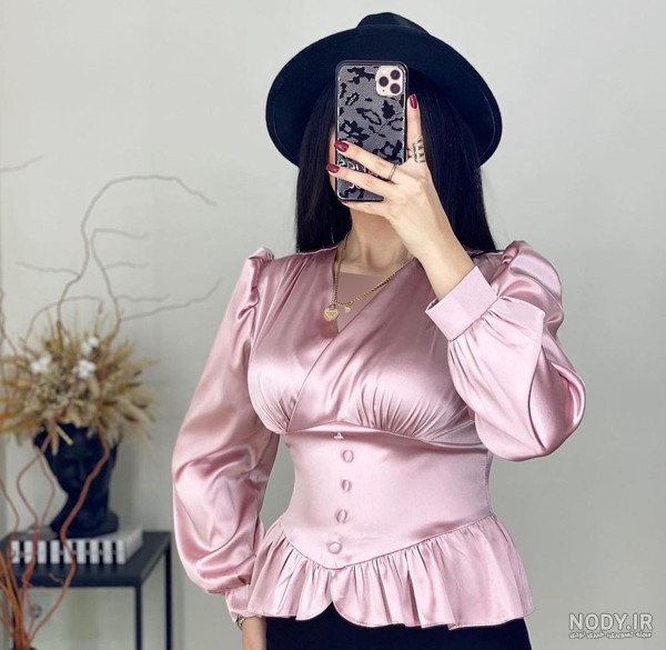 مدل شومیز زنانه و دخترانه با پارچه ساتن امریکایی در سال 2025