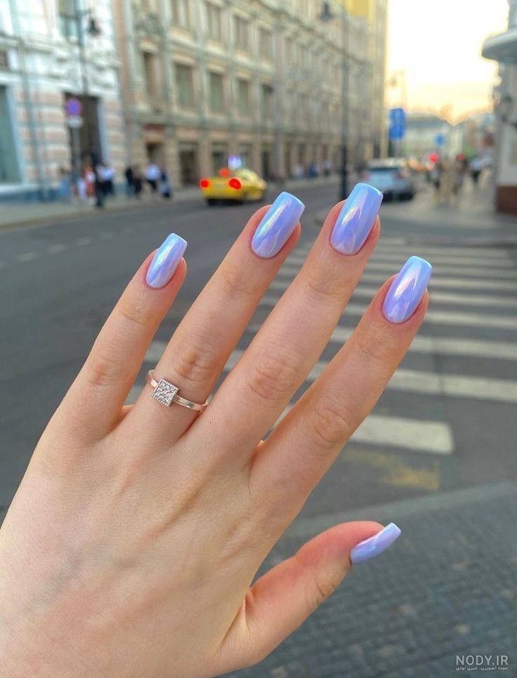 50 مدل ناخن مربعی جذاب