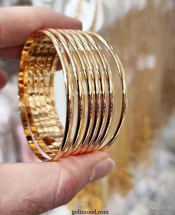 بهترین مدل های النگو طلا جدید ۱۴۰۴ عروس و دخترانه با قیمت روز