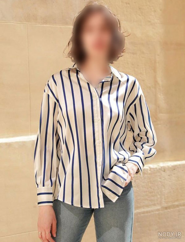 جدیدترین مدل های شومیز راه راه زنانه در سال ۱۴۰۴ با هنر کاغذ رنگی و ستاره سازی