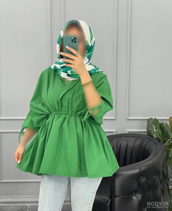 تصاویر مدل مانتو عروسکی ۲۰۲۵: چین دار، بلند، کوتاه، سنتی و کره ای با طراحی های جدید و شیک