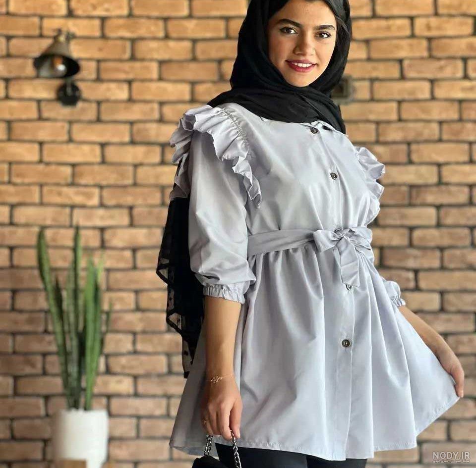 تصاویر مدل مانتو عروسکی ۲۰۲۵: چین دار، بلند، کره ای، سنتی و پفی دخترانه و شیک